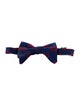 Gucci Cotton-Blend Pattern Print Bow Tie