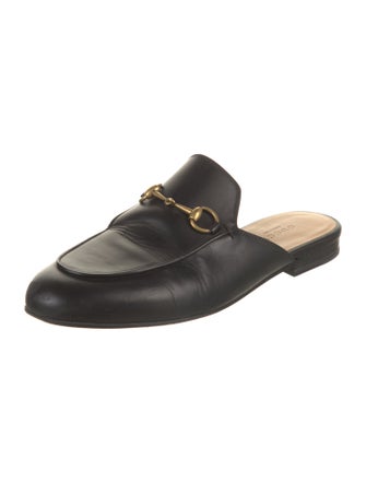 Gucci Leather Mules