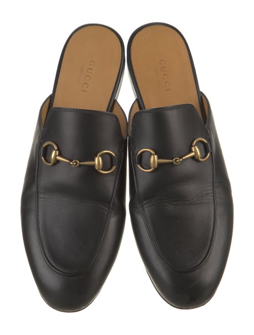 Gucci Leather Mules