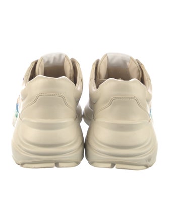 Gucci Leather Printed Chunky Sneakers