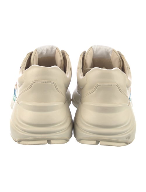Gucci Leather Printed Chunky Sneakers
