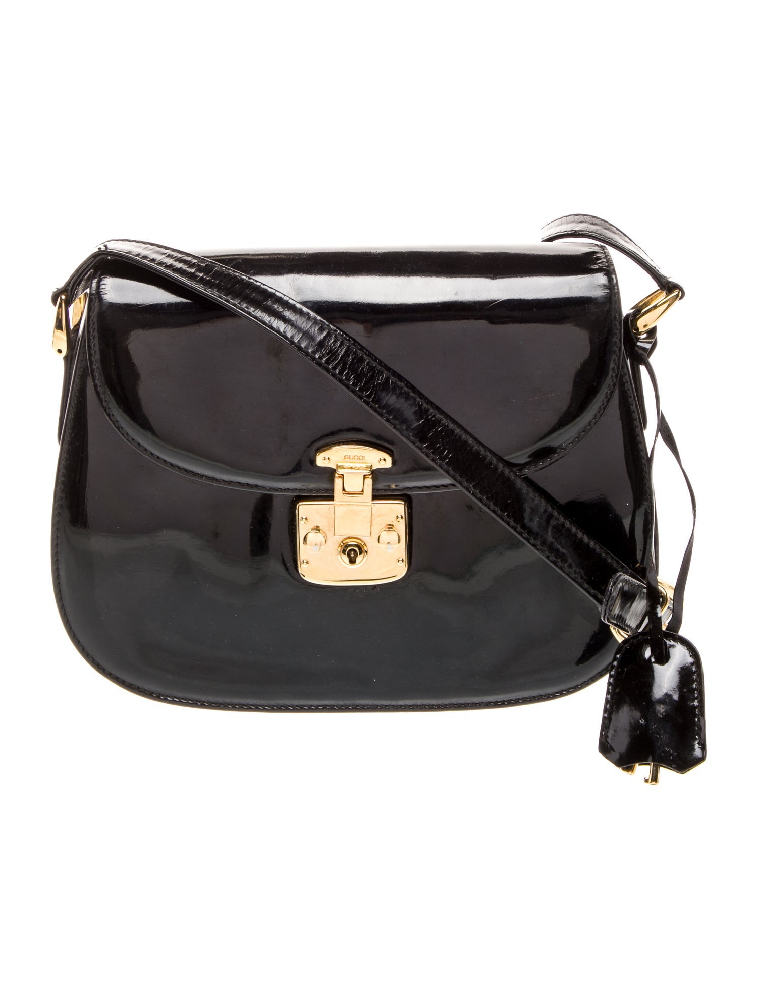 Gucci Patent Leather Crossbody Bag