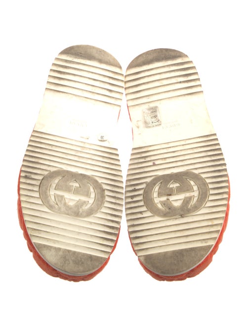 Gucci GG Logo Terry Cloth Slides