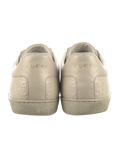 Gucci GG Embossed Leather Sneakers