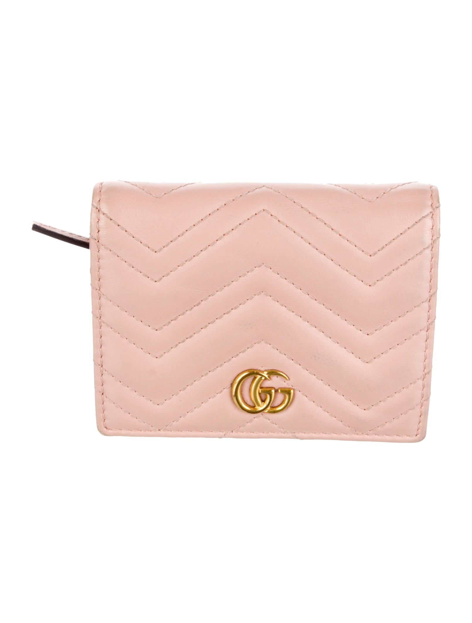 Gucci Marmont Double G Logo Bifold Wallet