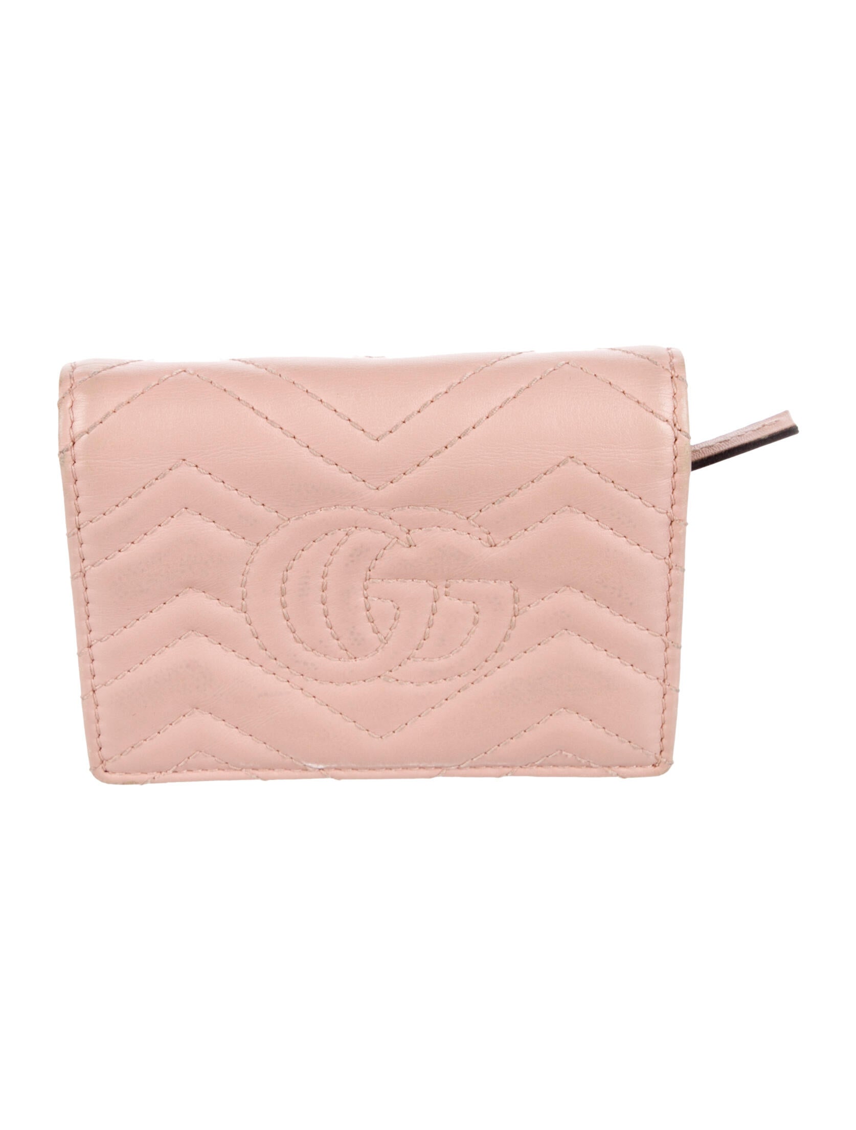 Gucci Marmont Double G Logo Bifold Wallet