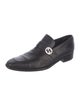 Gucci Interlocking G Logo Leather Dress Loafers