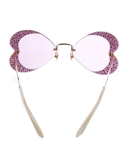 Gucci Shield Tinted Sunglasses