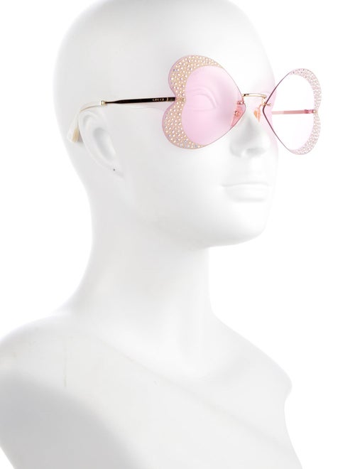 Gucci Shield Tinted Sunglasses