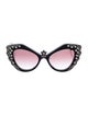Gucci Cat-Eye Gradient Sunglasses