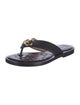 Gucci Interlocking G Logo Leather Slides
