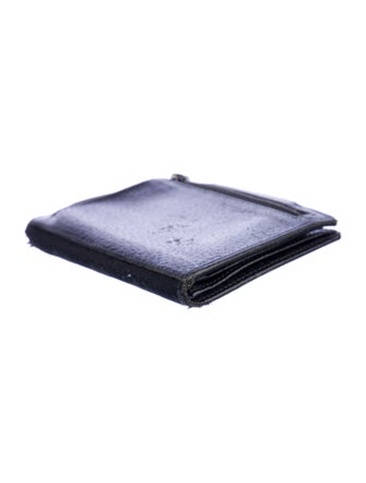 Gucci Web Accent Canvas Compact Wallet