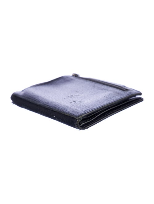 Gucci Web Accent Canvas Compact Wallet