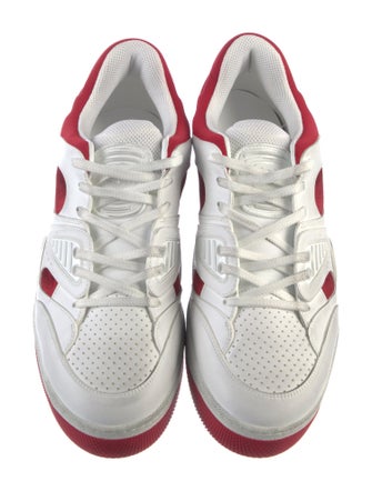 Gucci Interlocking G Logo Leather Sneakers