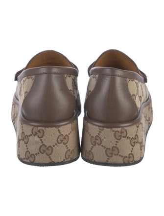 Gucci GG Canvas Canvas Loafers