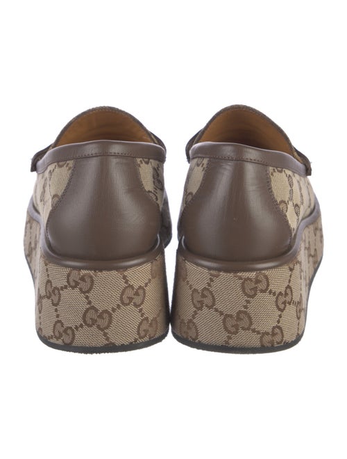 Gucci GG Canvas Canvas Loafers