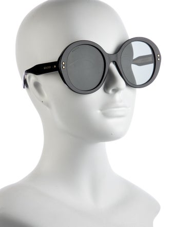 Gucci Interlocking G Logo Oversize Sunglasses