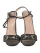 Gucci Horsebit Accent Leather Sandals