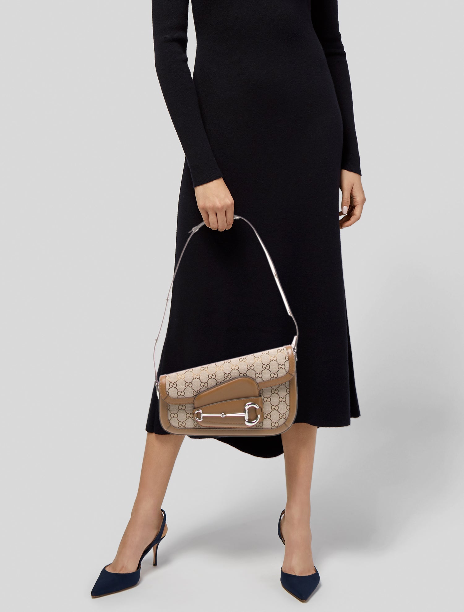 Gucci GG Canvas Horsebit 1955 Small