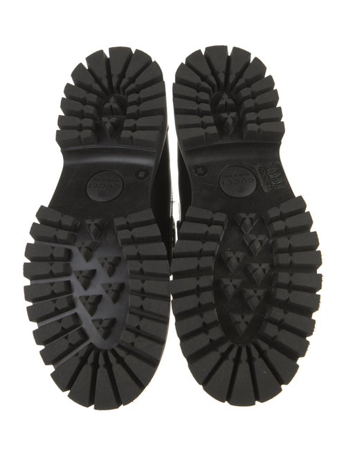 Gucci Horsebit Accent Leather Loafers