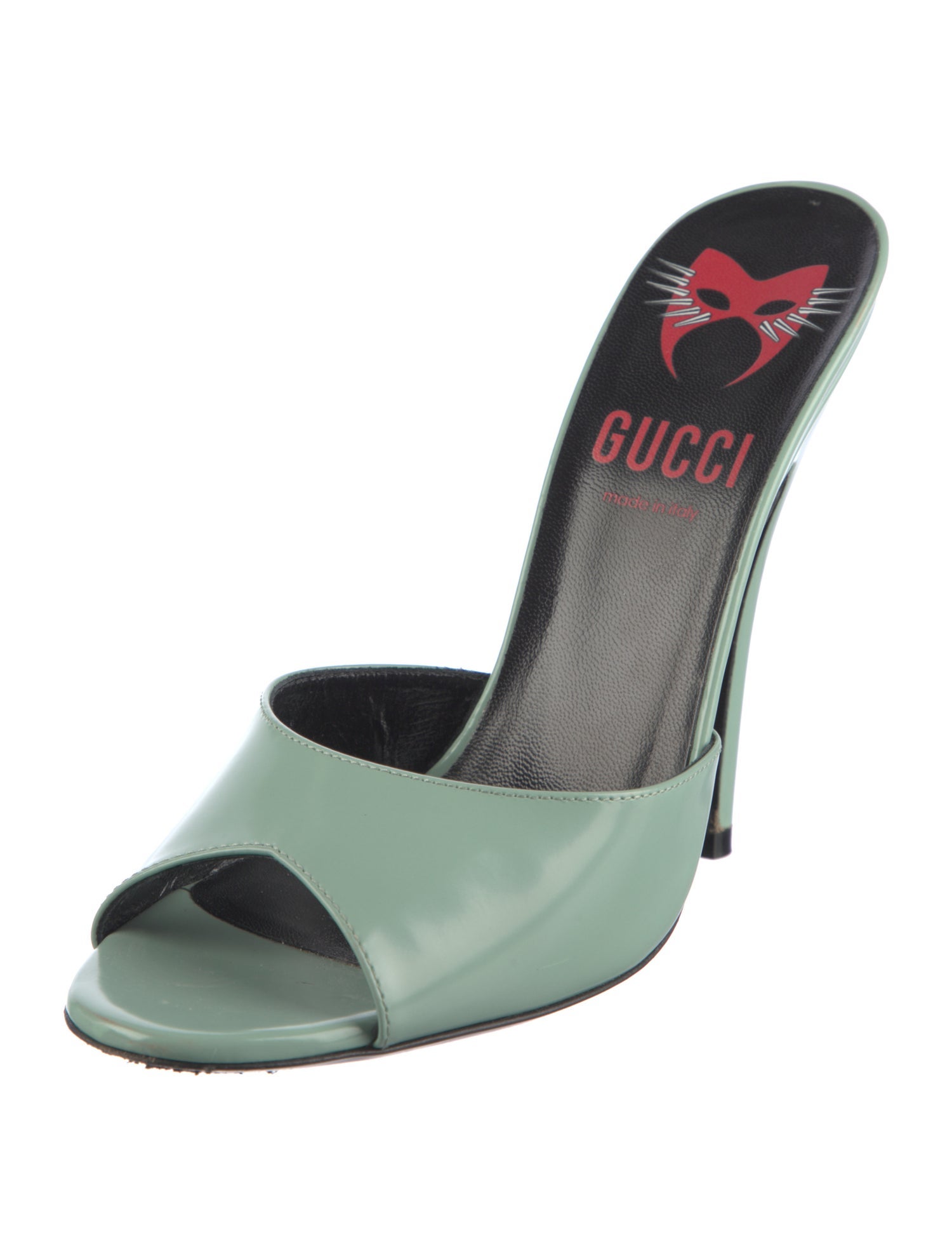 Gucci Leather Mules
