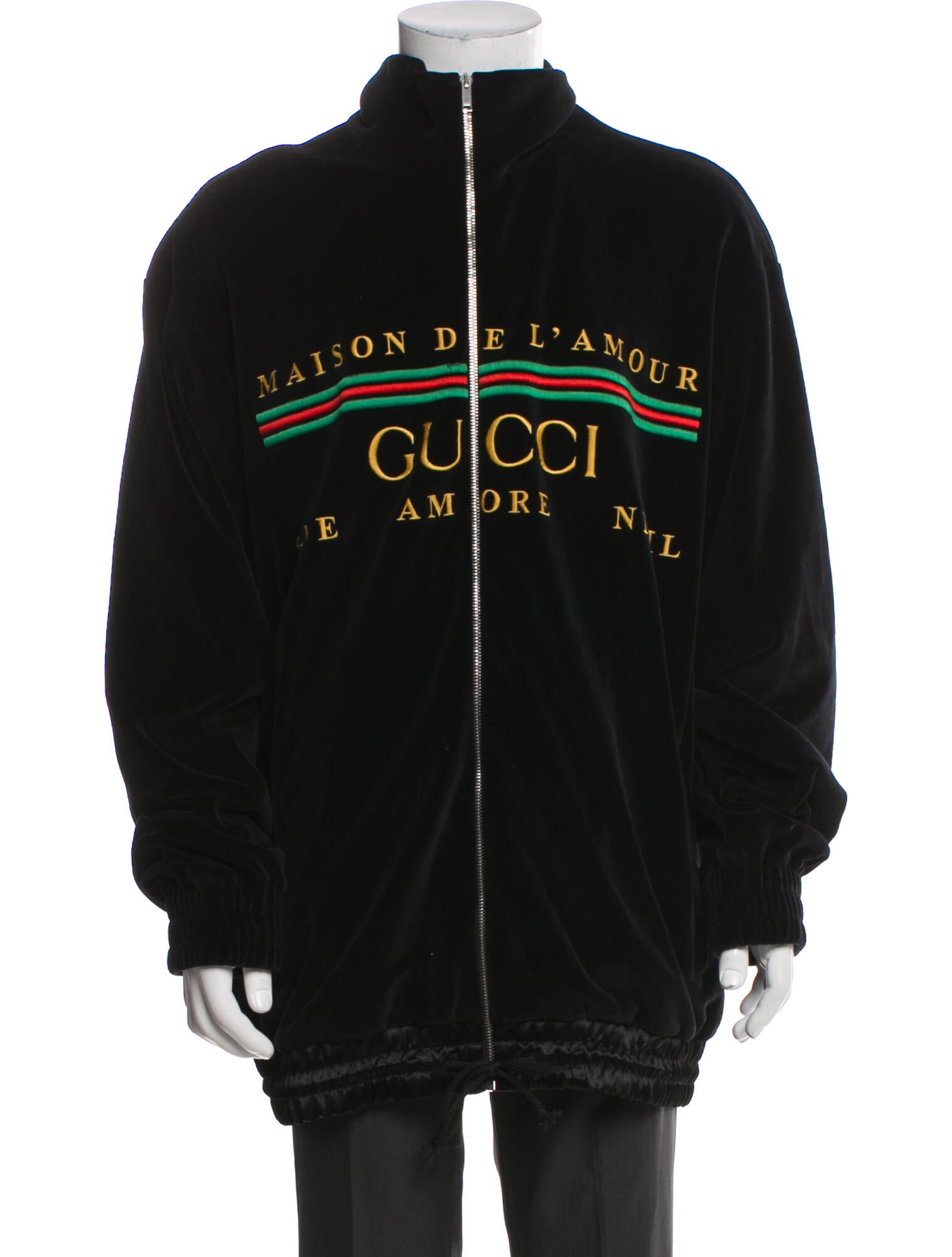 Gucci 2020 Graphic Print Windbreaker