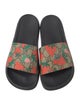 Gucci GG Supreme Canvas Slides