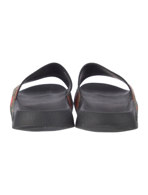 Gucci GG Supreme Canvas Slides