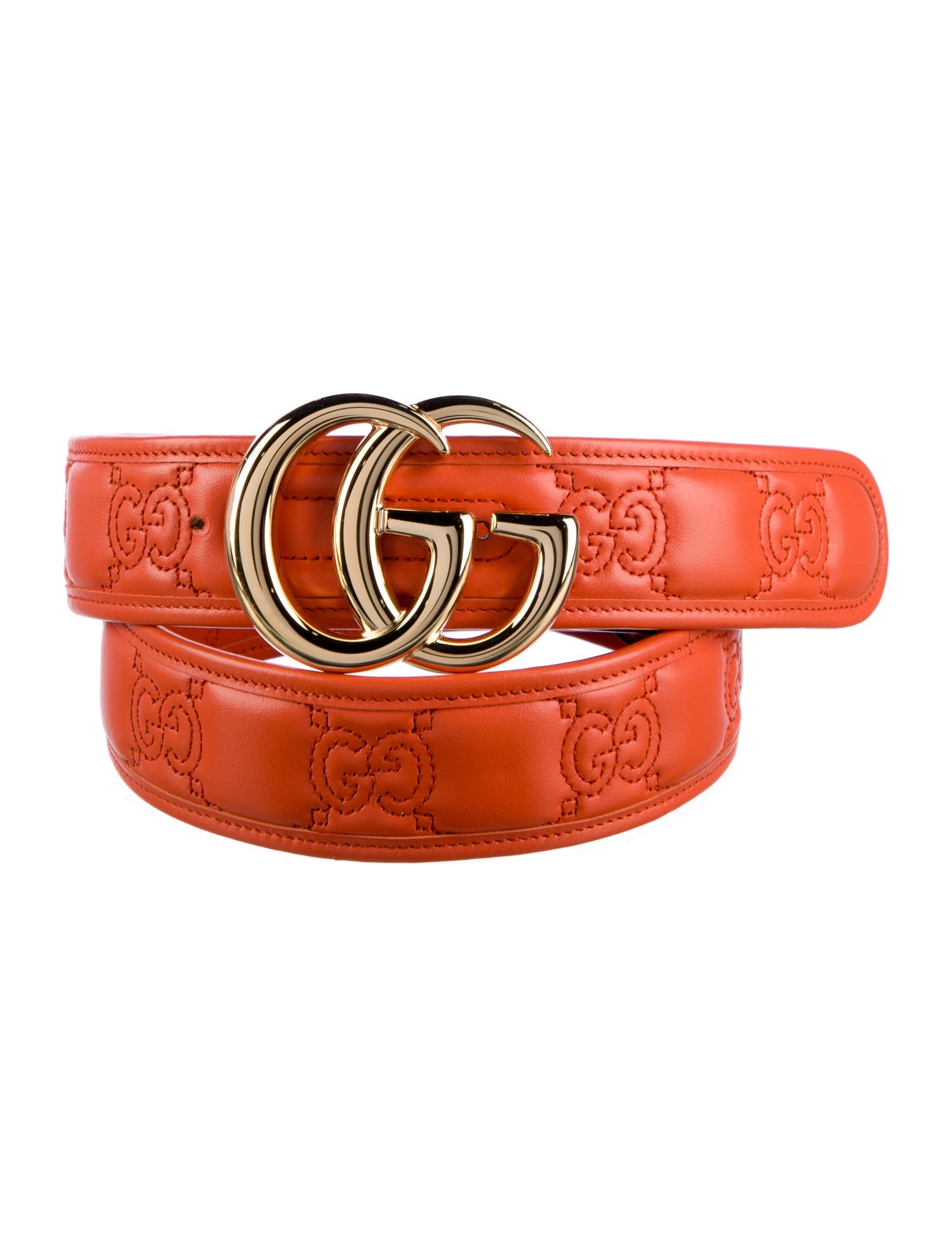 Gucci GG Logo Wide Belt