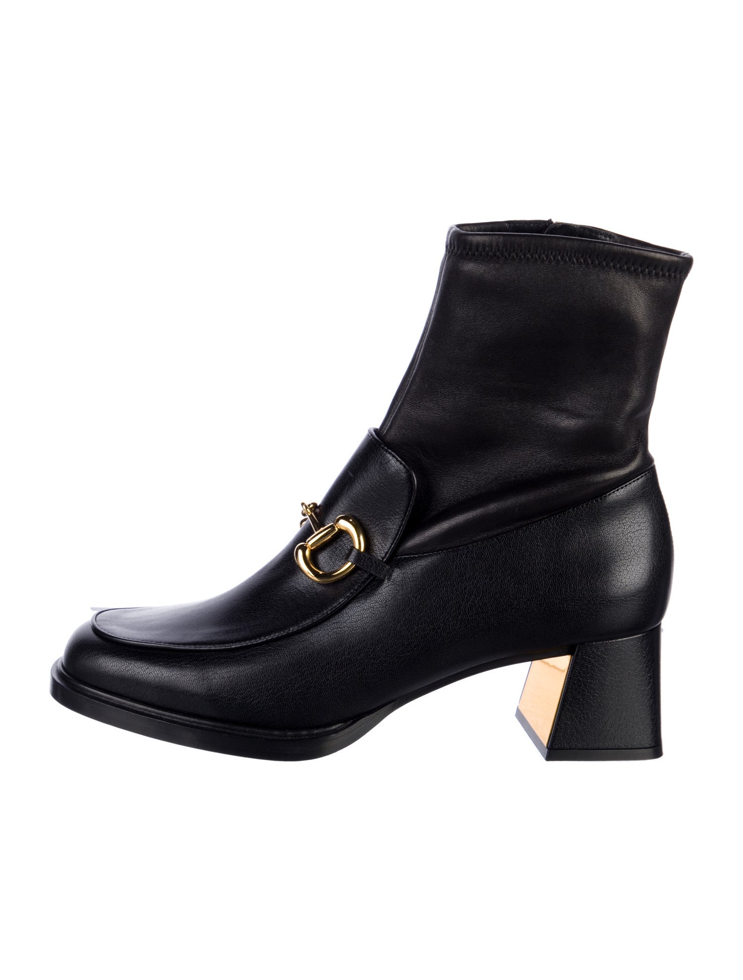 Gucci 1955 Horsebit Accent Leather Boots