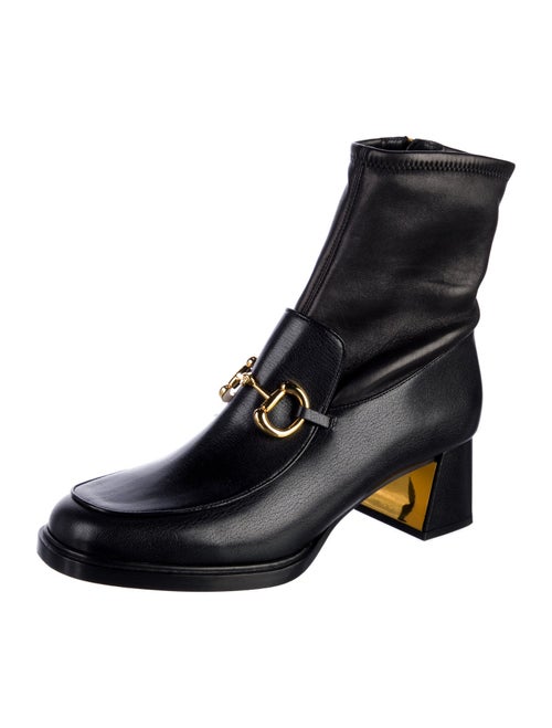 Gucci 1955 Horsebit Accent Leather Boots