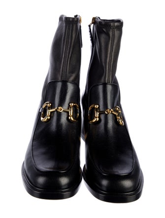 Gucci 1955 Horsebit Accent Leather Boots