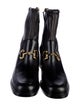 Gucci 1955 Horsebit Accent Leather Boots