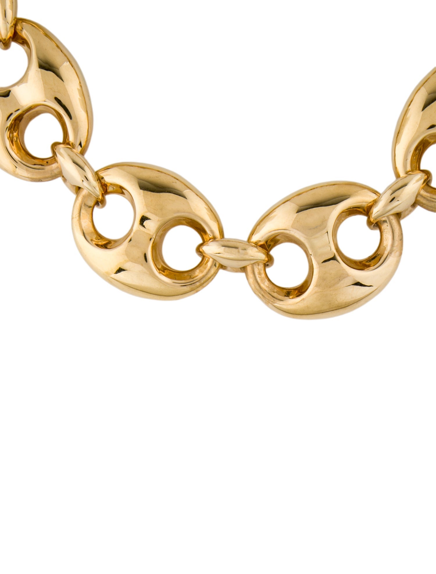 Gucci 18K Marina Link Necklace