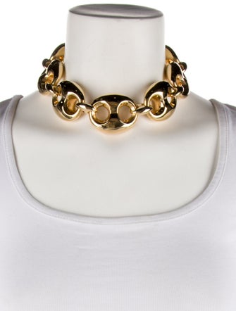 Gucci 18K Marina Link Necklace