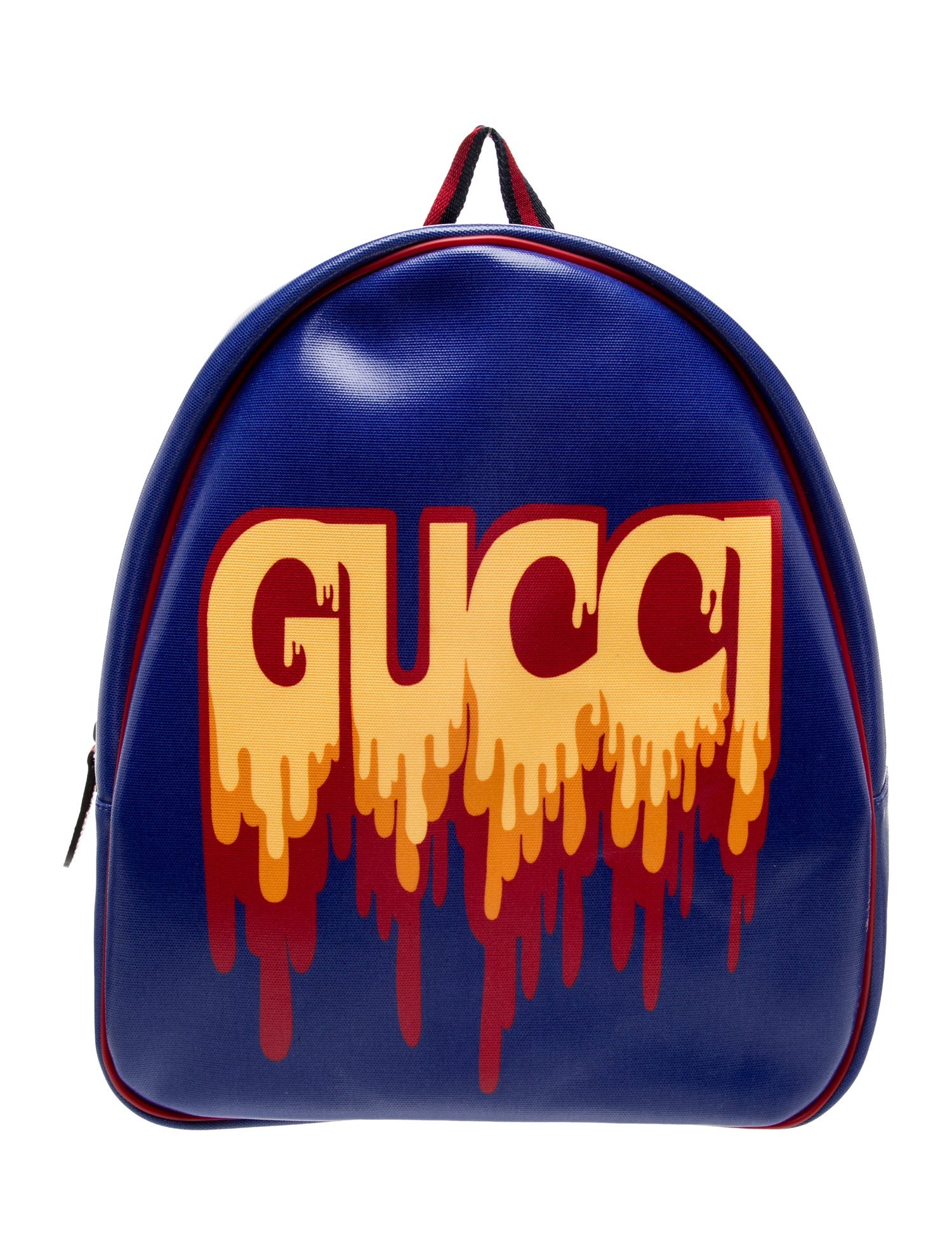 Gucci Coated Canvas Logo Backpack