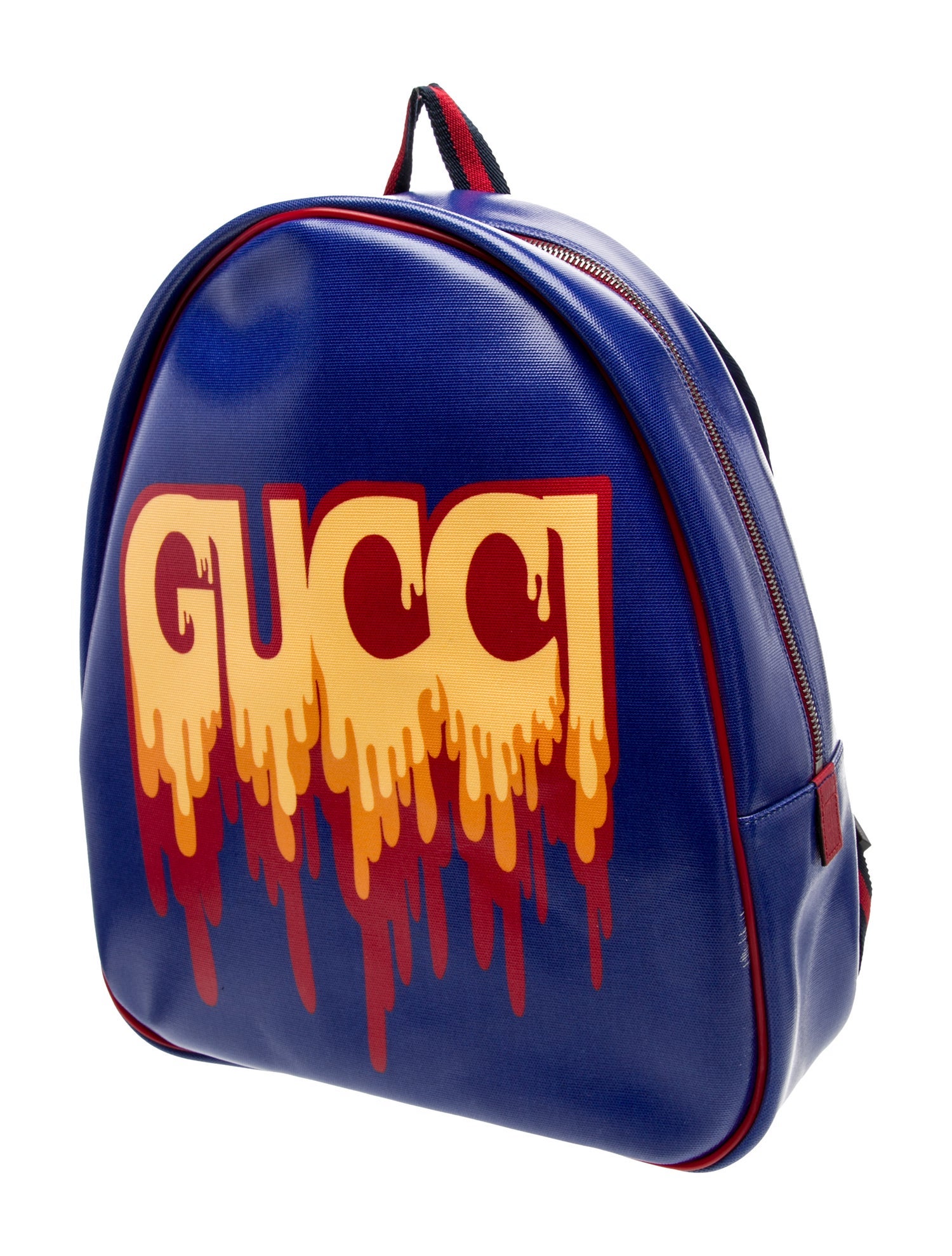 Gucci Coated Canvas Logo Backpack