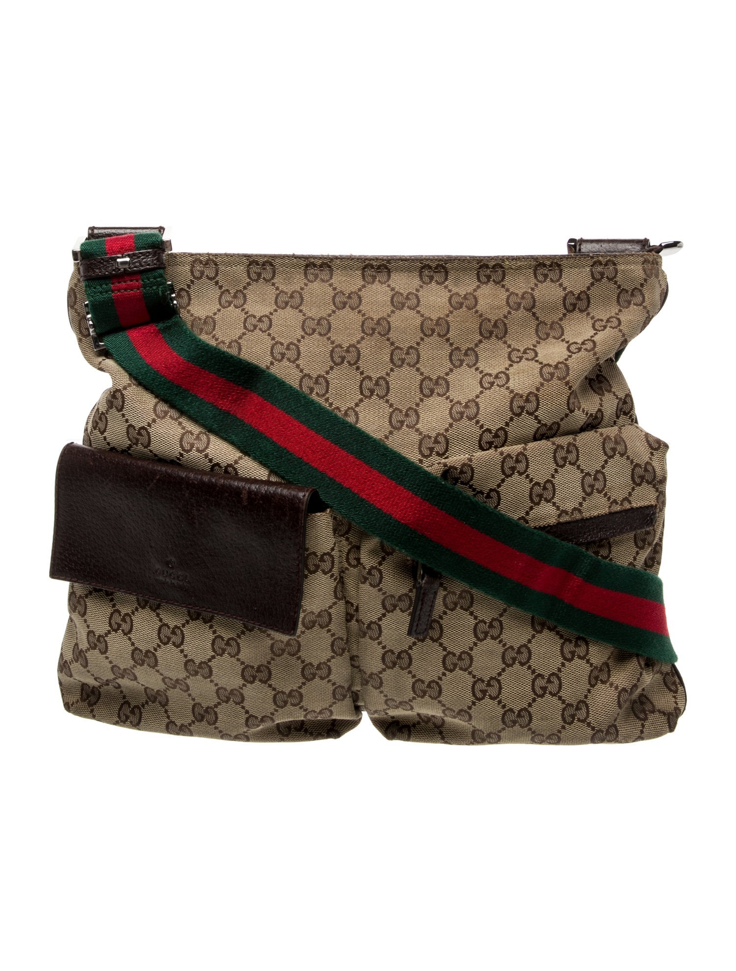 Gucci GG Canvas Messenger Bag