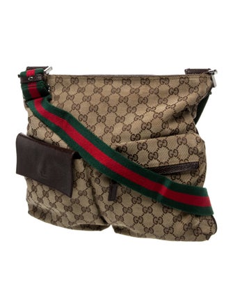Gucci GG Canvas Messenger Bag