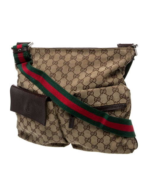 Gucci GG Canvas Messenger Bag