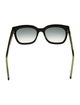 Gucci Square Gradient Sunglasses
