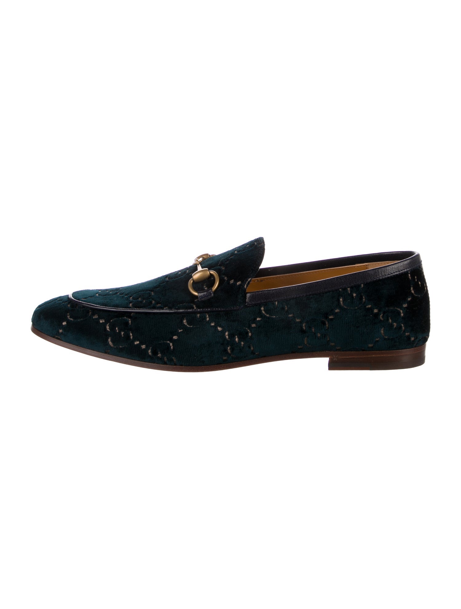Gucci Horsebit Accent Velvet Dress Loafers w/ Tags