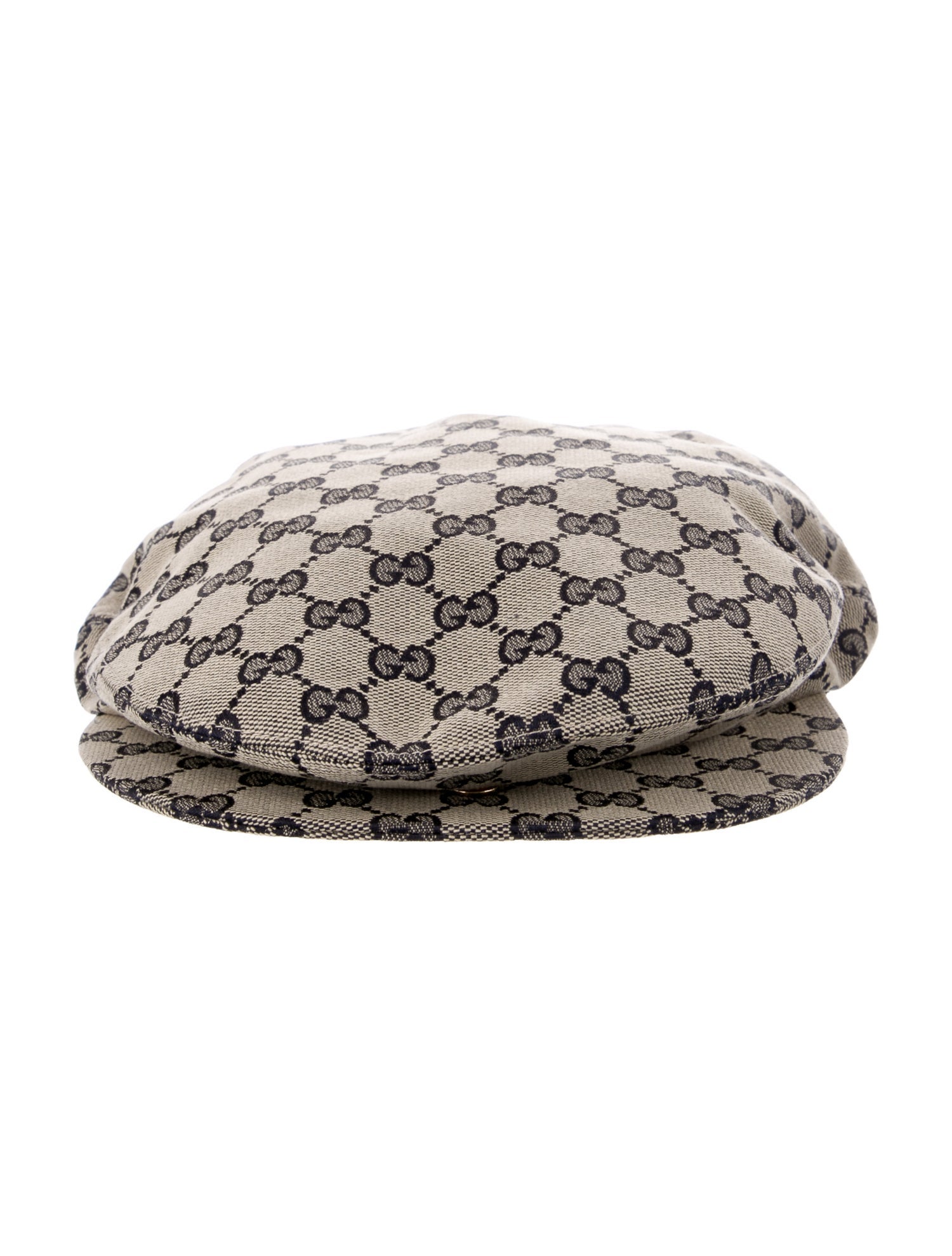 Gucci Men's Polyester Newsboy Cap