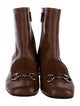 Gucci 1955 Horsebit Accent Leather Boots