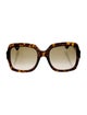 Gucci Interlocking G Logo Oversize Sunglasses