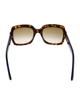 Gucci Interlocking G Logo Oversize Sunglasses