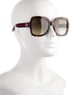 Gucci Interlocking G Logo Oversize Sunglasses