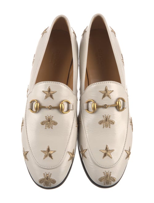 Gucci Horsebit Accent Leather Loafers
