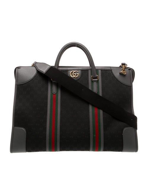Gucci GG Canvas Bauletto Large