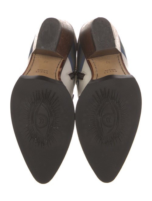Gucci Horsebit Accent Leather Boots